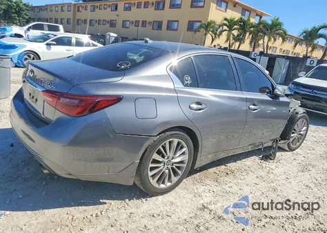 2018 Infiniti Q50 Luxe from USA, damaged, VIN JN1EV7AP8JM350565